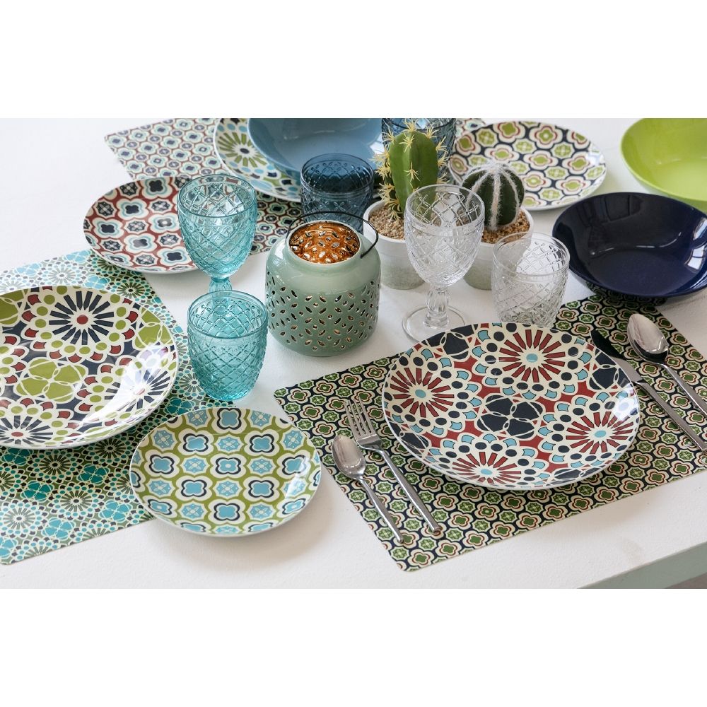 VILLA D'ESTE HOME TIVOLI Castle Set 6 Pezzi Calice Bicchiere 280ml Multicolore Vetro