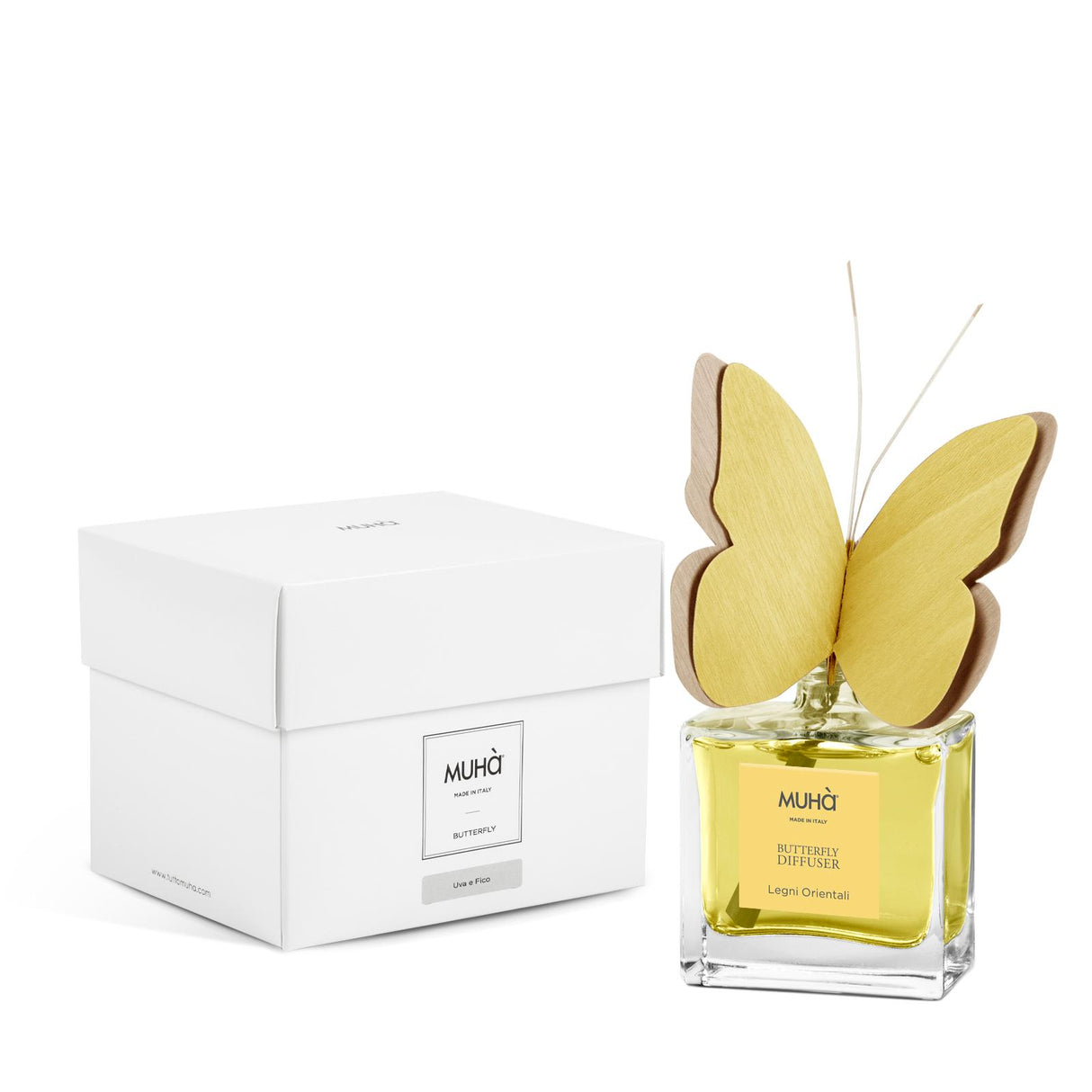 MUHA' Butterfly 50ml Home Fragrance Diffuser Oriental Woods N04