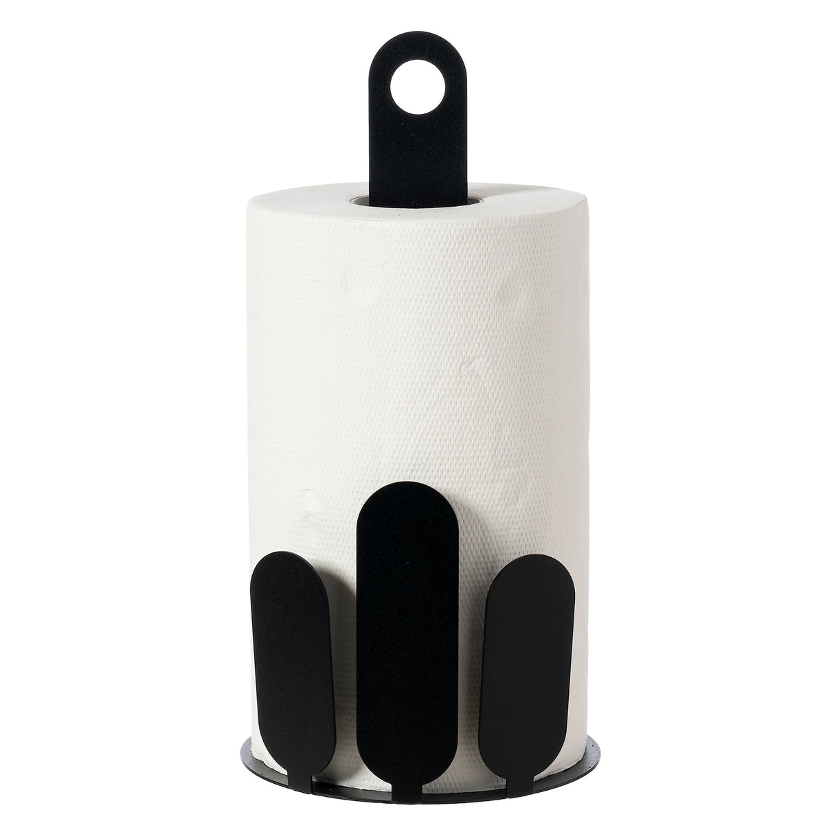 ARTI & MESTIERI Porta Rotoli da Cucina Park Nero 30x15cm