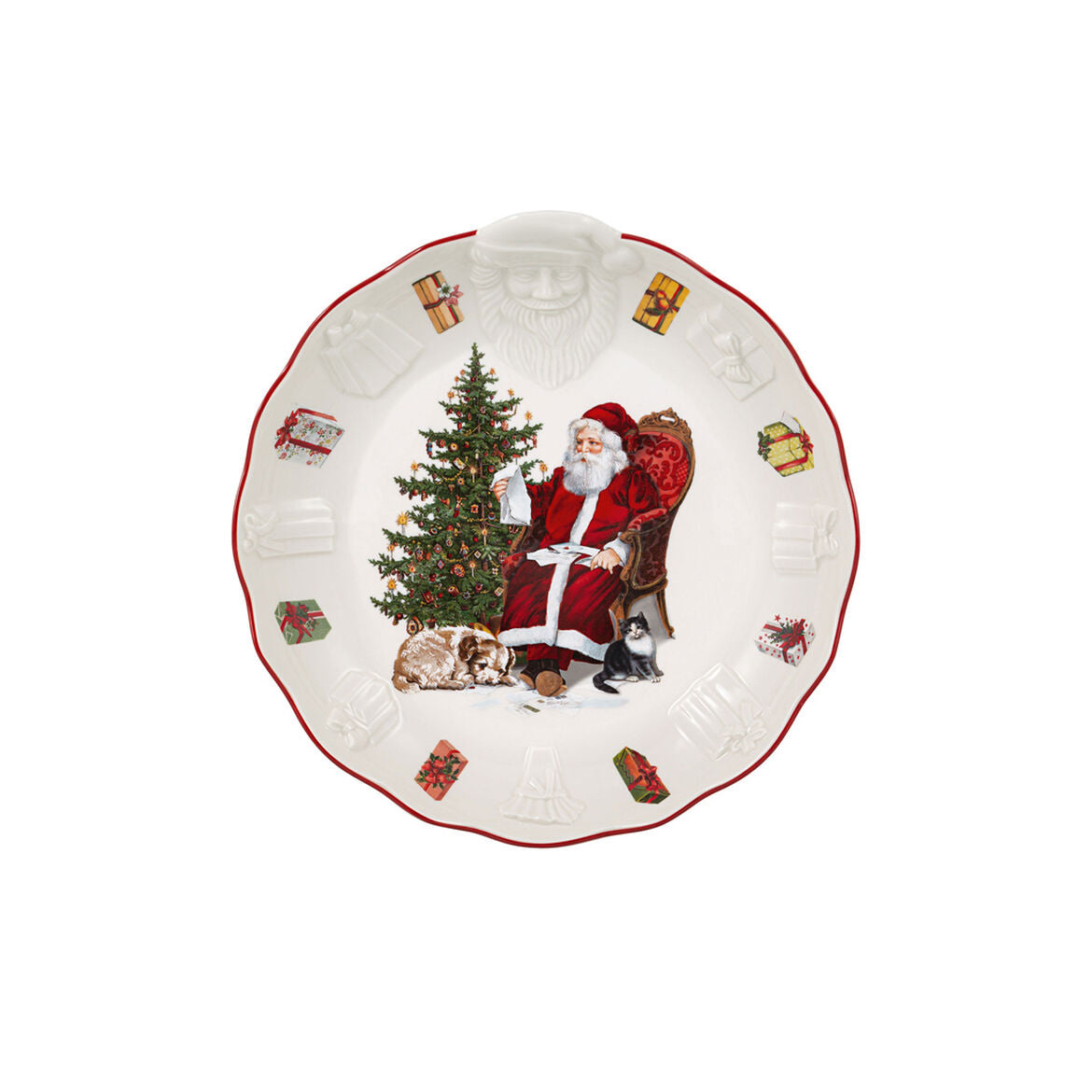VILLEROY & BOCH Toy's Fantasy Ciotola Rilievo Babbo Natale 24cm