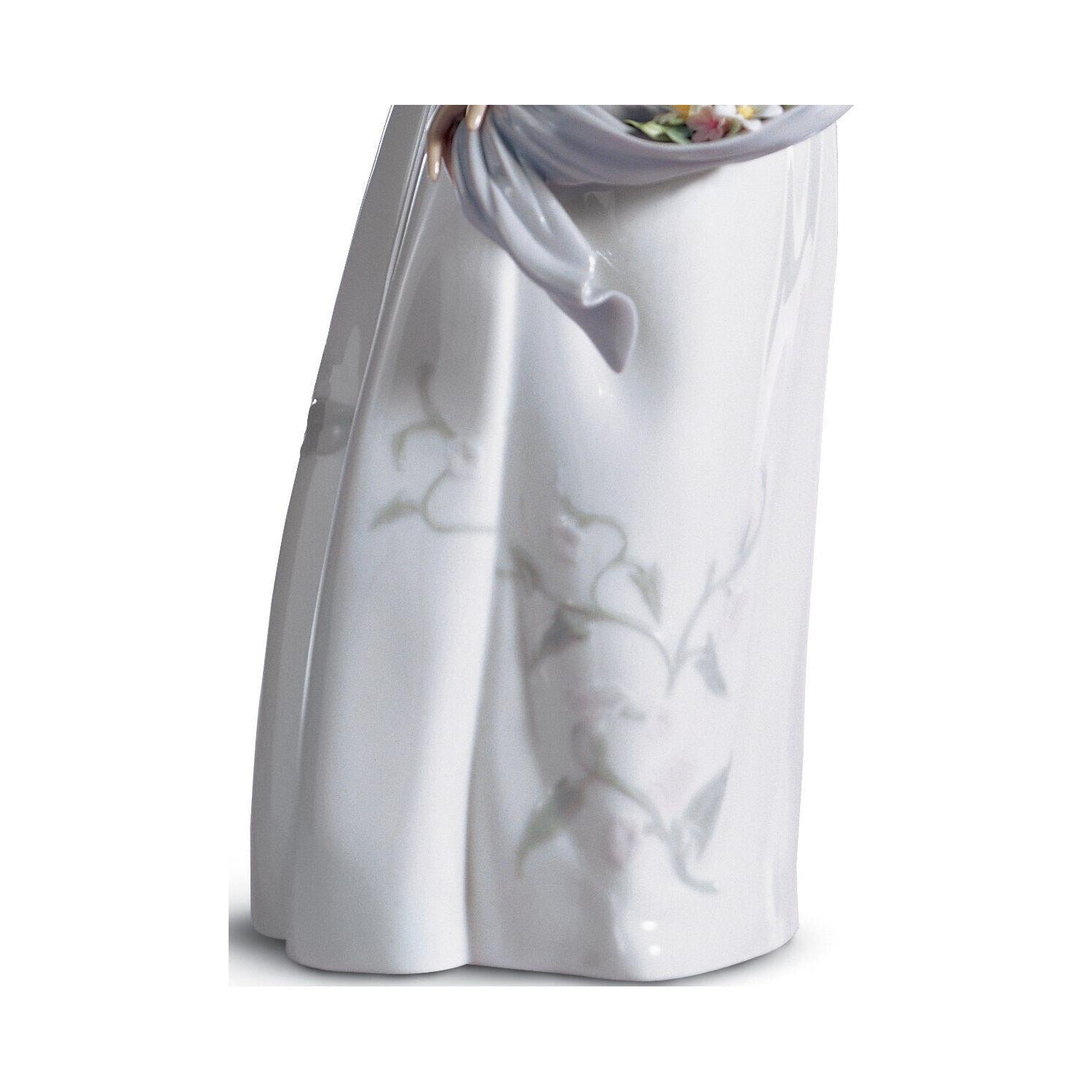 Lladró Figurina Donna Fragranze e Colori 41x18cm Porcellana