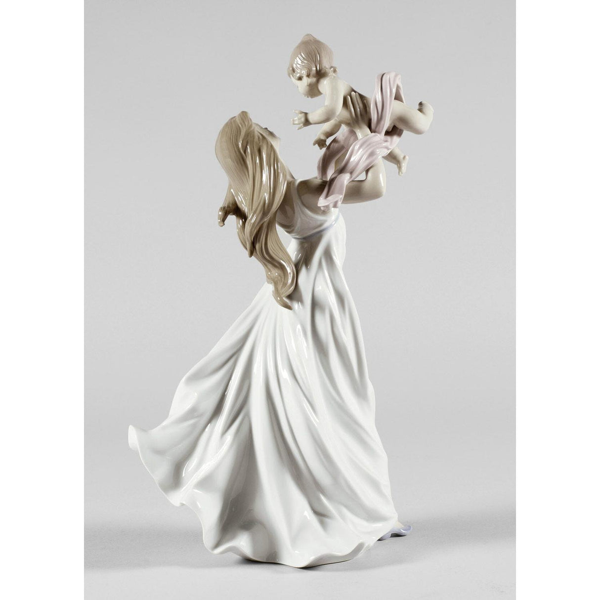 Lladró Figurina Madre Il Mio Bellissimo BebE' 46x29cm Porcellana