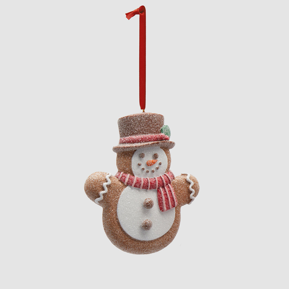 EDG Enzo De Gasperi Addobbo Decorazione Natalizia Pupazzo di Neve 12x9cm