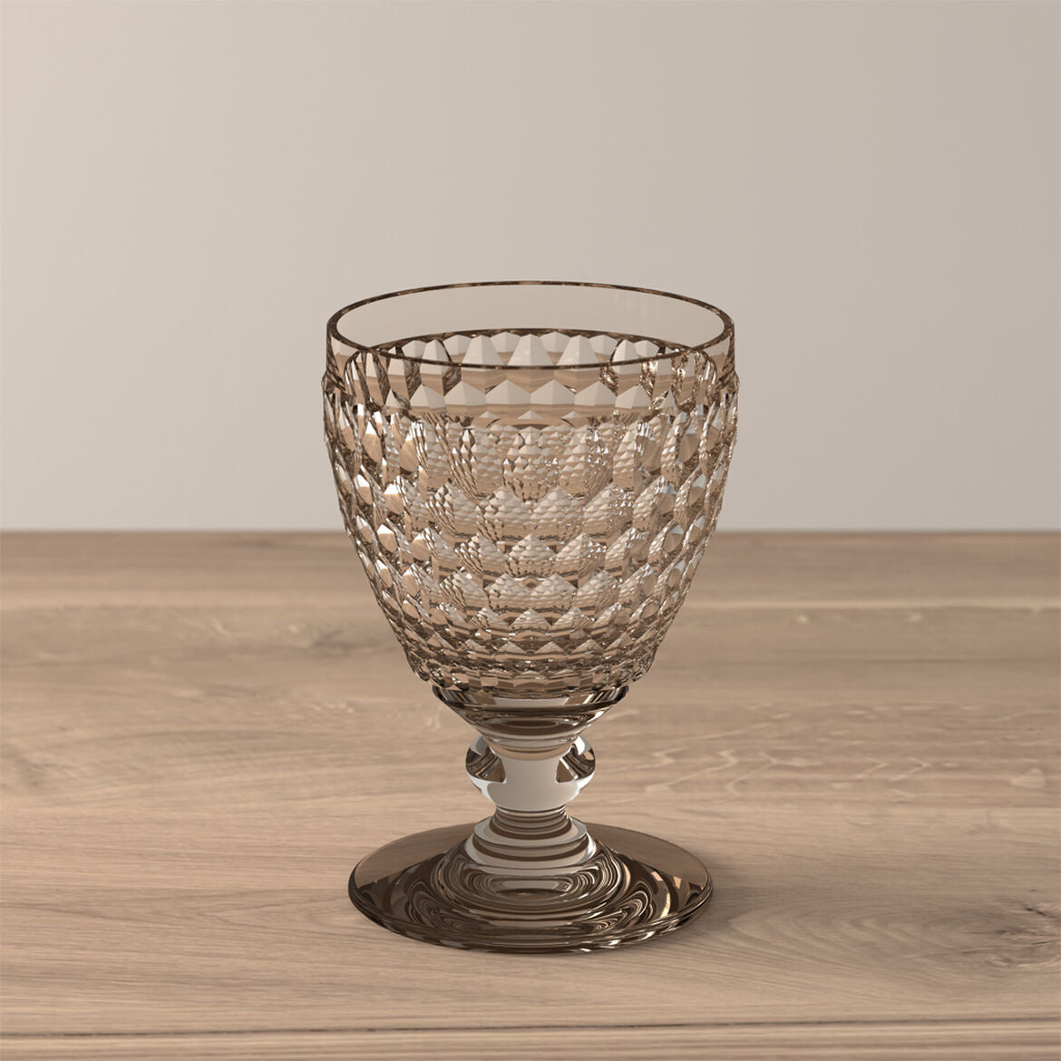 VILLEROY & BOCH Boston Colored 4 Pieces Gray White Wine Glass 125ml Crystal