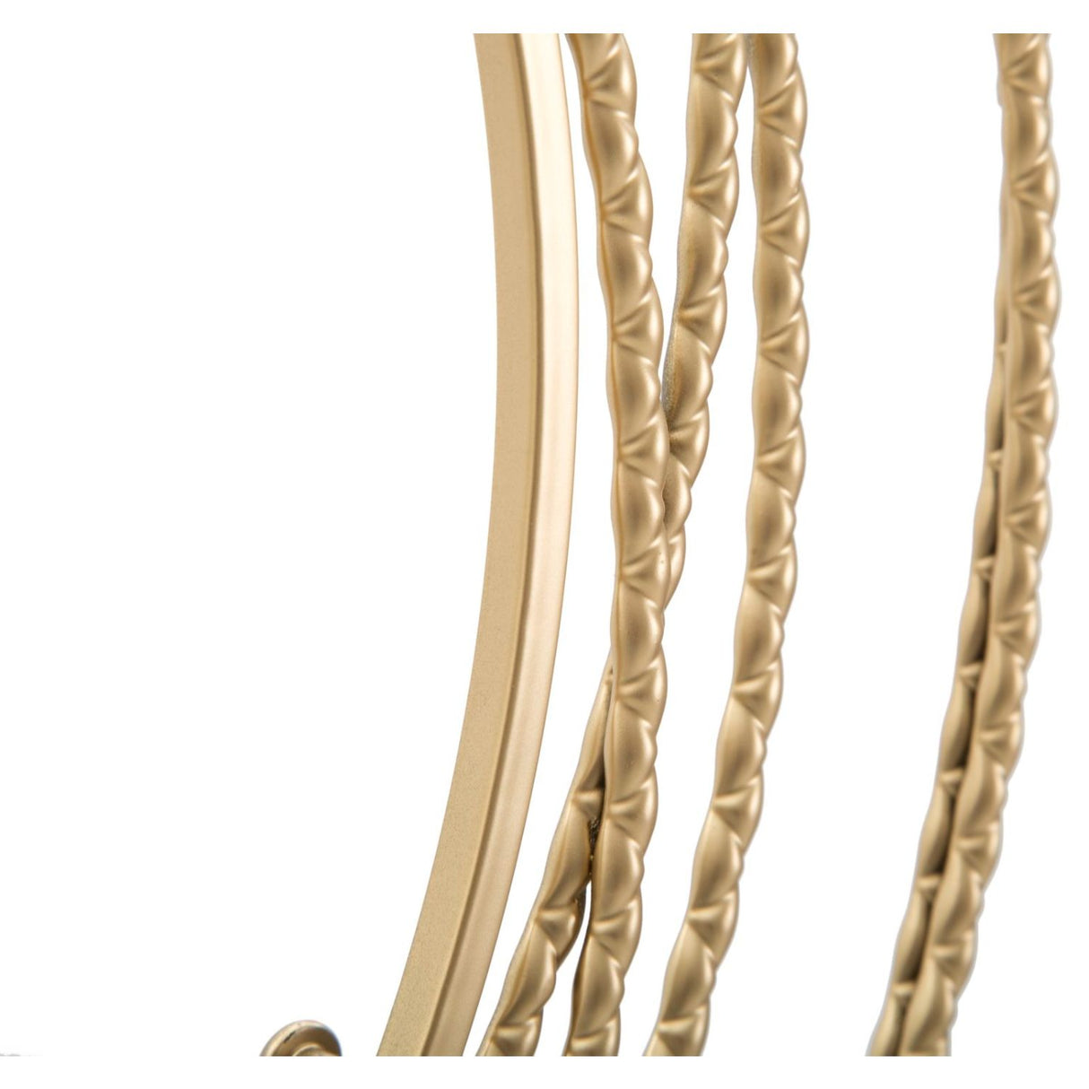 MAURO FERRETTI Gold Strips Wall Clock 50x4 cm