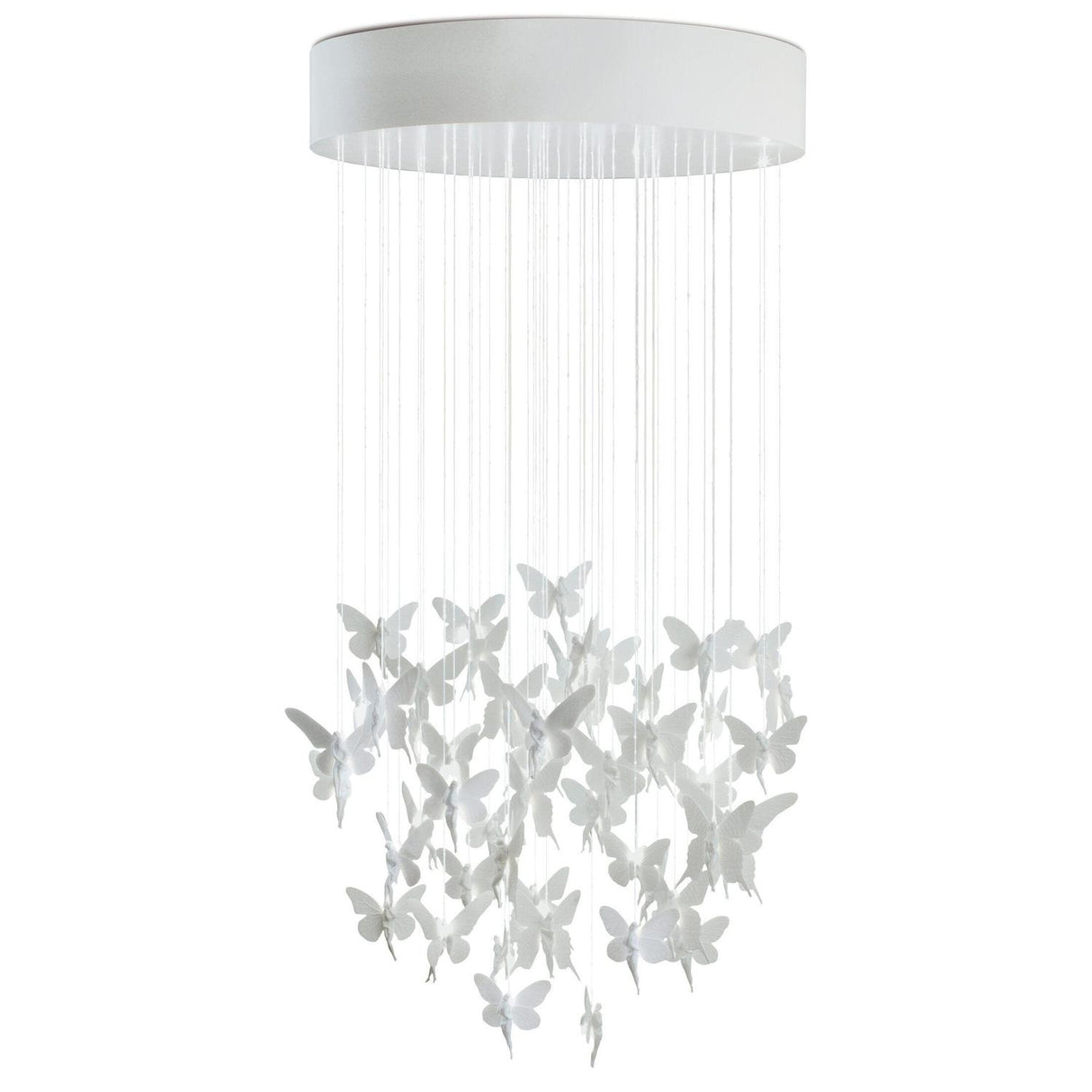 LLADRO' Chandelier Niagara 080 M 170x80cm Porcellana