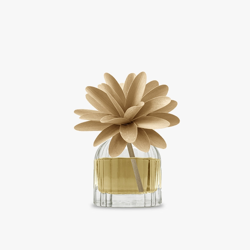 MUHA' Air Freshener Flower Diffuser 60ml Vanilla and Pure Amber