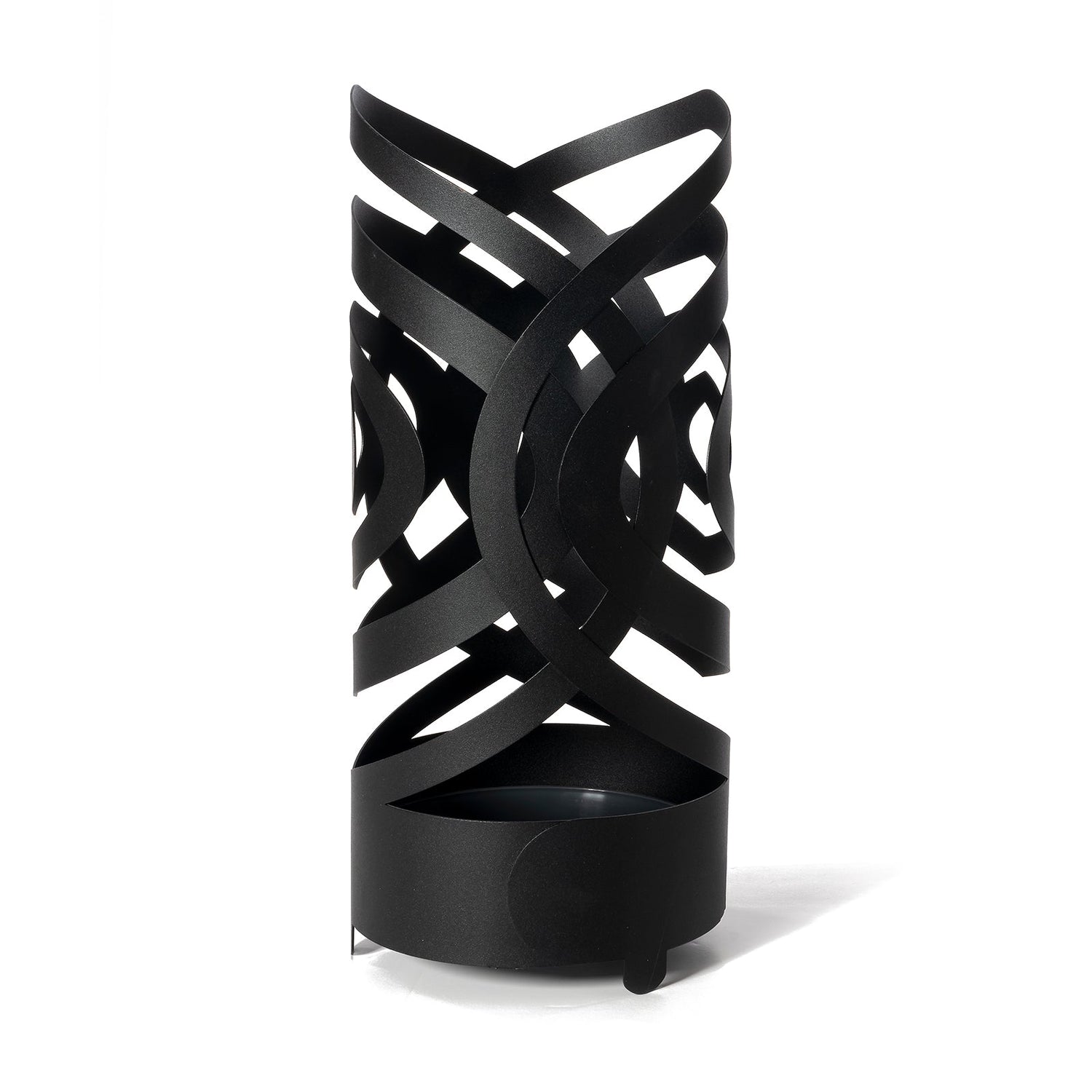 ARTI & MESTIERI Portaombrelli Moderno Optical Nero 54x23cm