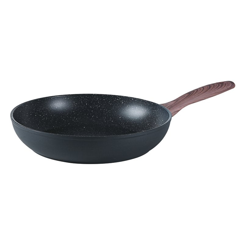 SAMBONET - Frying pan with handle Rock & Rose Black 24cm