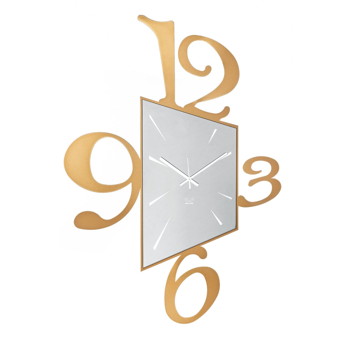 ARTI & MESTIERI Orologio Design Big Prospettiva Oro Laccato