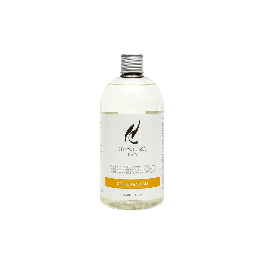 HYPNO CASA Ricarica Refill per Lampada Catalitica 500ml Dolce Vaniglia