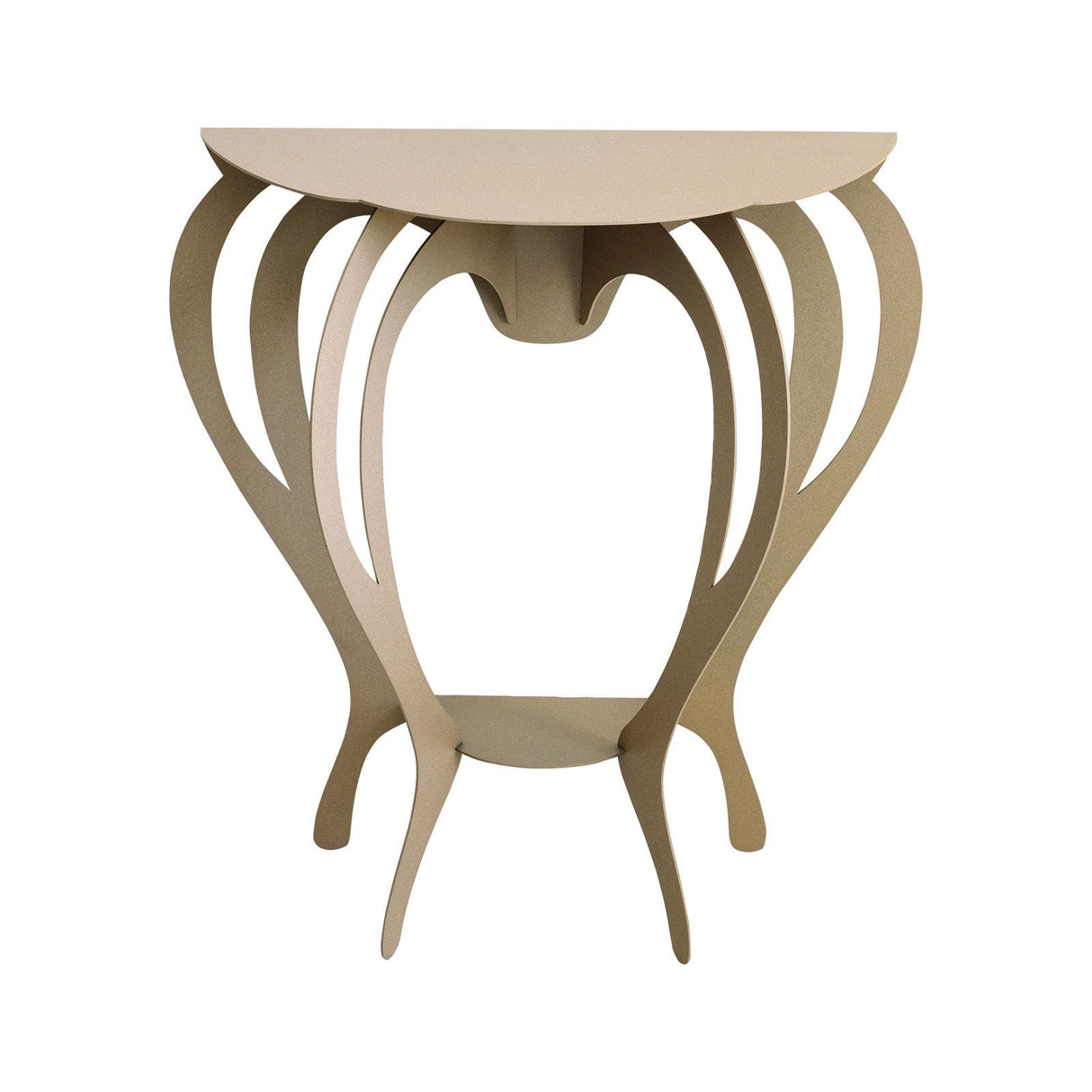 ARTI & MESTIERI Piccola Consolle di Design Ballerina Beige