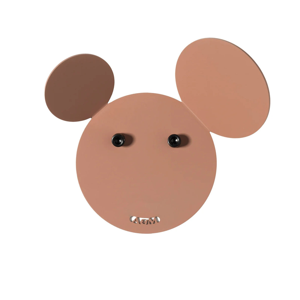 ARTI & MESTIERI Set Ganci Appendiabiti Mik 2 Pezzi Mocha Mousse 14,2x16,3cm