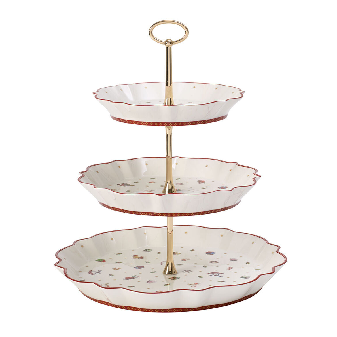VILLEROY & BOCH Toy's Delight Alzata Etagere 33cm Tavola di Natale