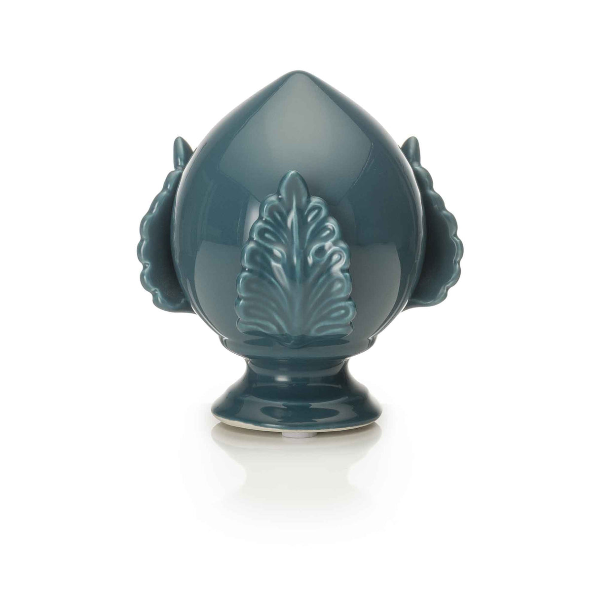 PALAIS ROYAL Pumo Pugliese Pomo Teal Blue Decoration 12cm Ceramic