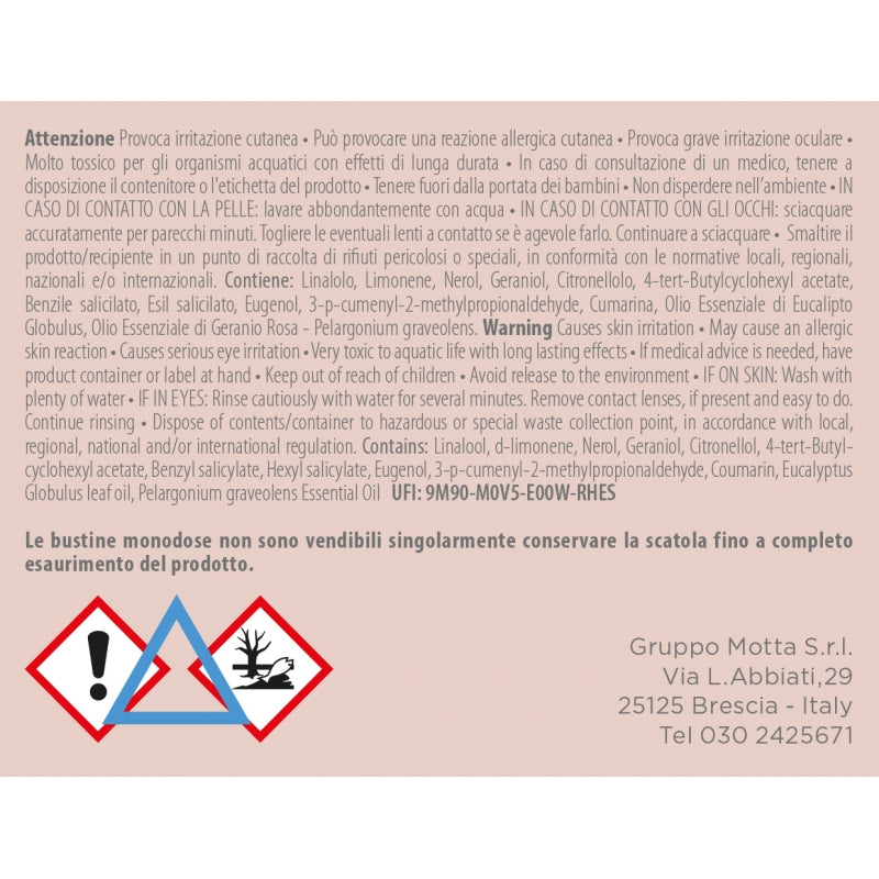 MUHA' Profuma Aspirapolvere Set 5 Buste Lino e Cotone