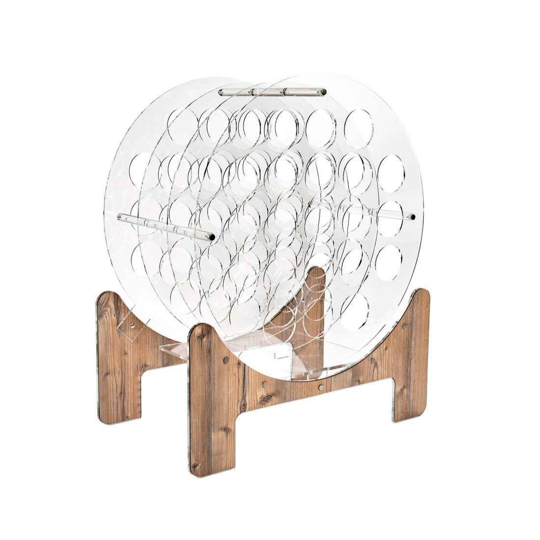 iPLEX Enoteca Cantina Bioplex in PMMA 89x75cm Trasparente Made in Italy