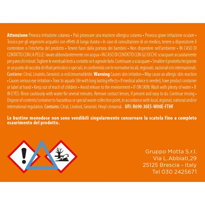 MUHA' Profuma Aspirapolvere Set 5 Buste Cedro e Bergamotto