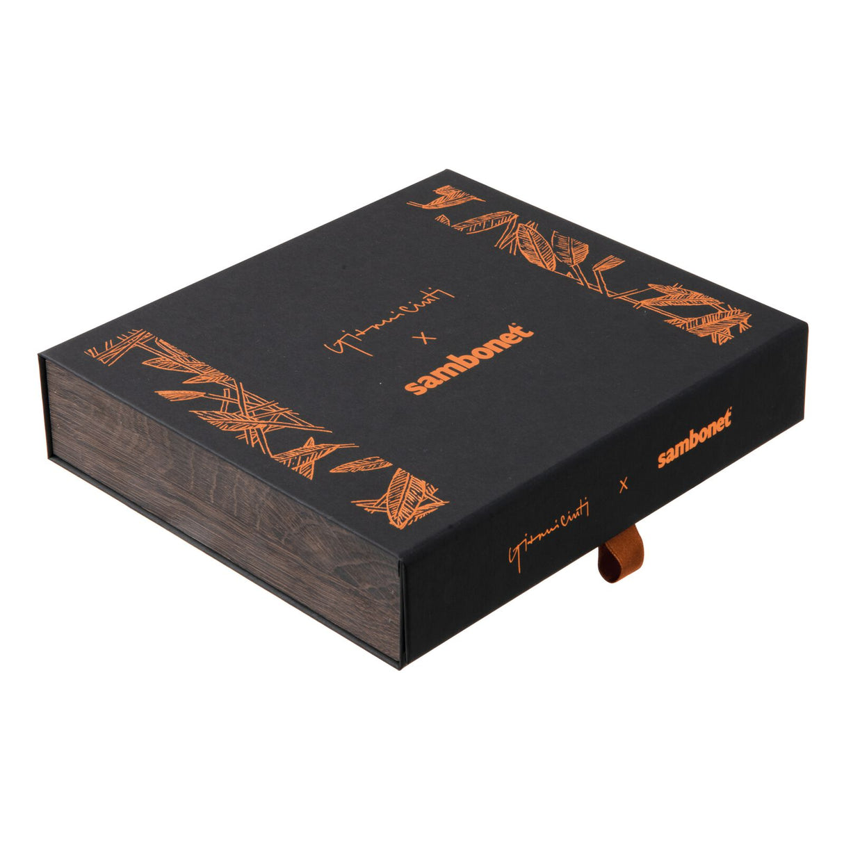 SAMBONET Jungle Cutlery Forks Sweet Dessert Set 6 Pieces Stainless Steel