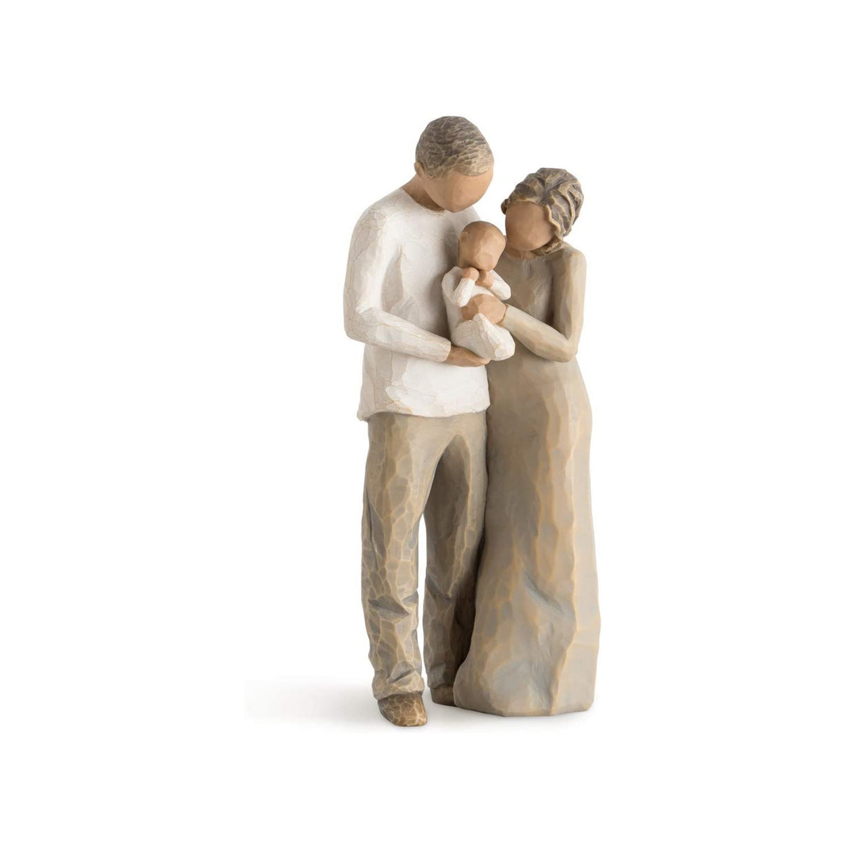 WILLOW TREE Figurina Statuina Siamo Tre Design di Suzan Lordi 22cm Resina