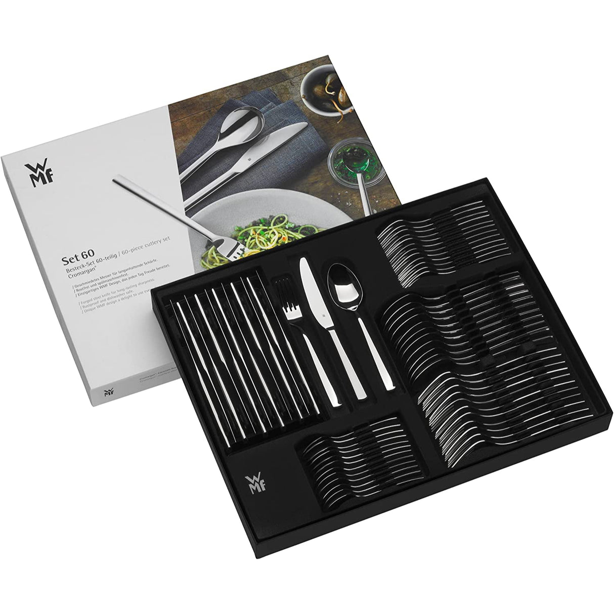 WMF - Palermo Tableware Cutlery Set 60 Pieces Stainless Steel