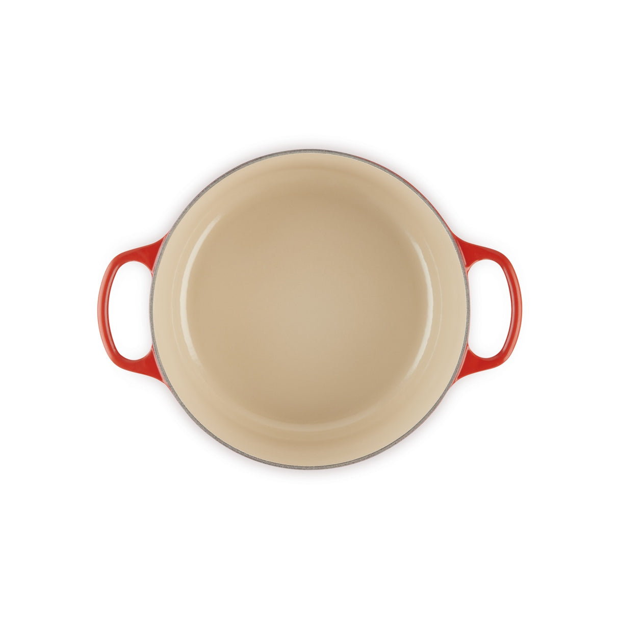 LE CREUSET Cocotte Rotonda Evolution 24cm Ciliegia Ghisa Vetrificata