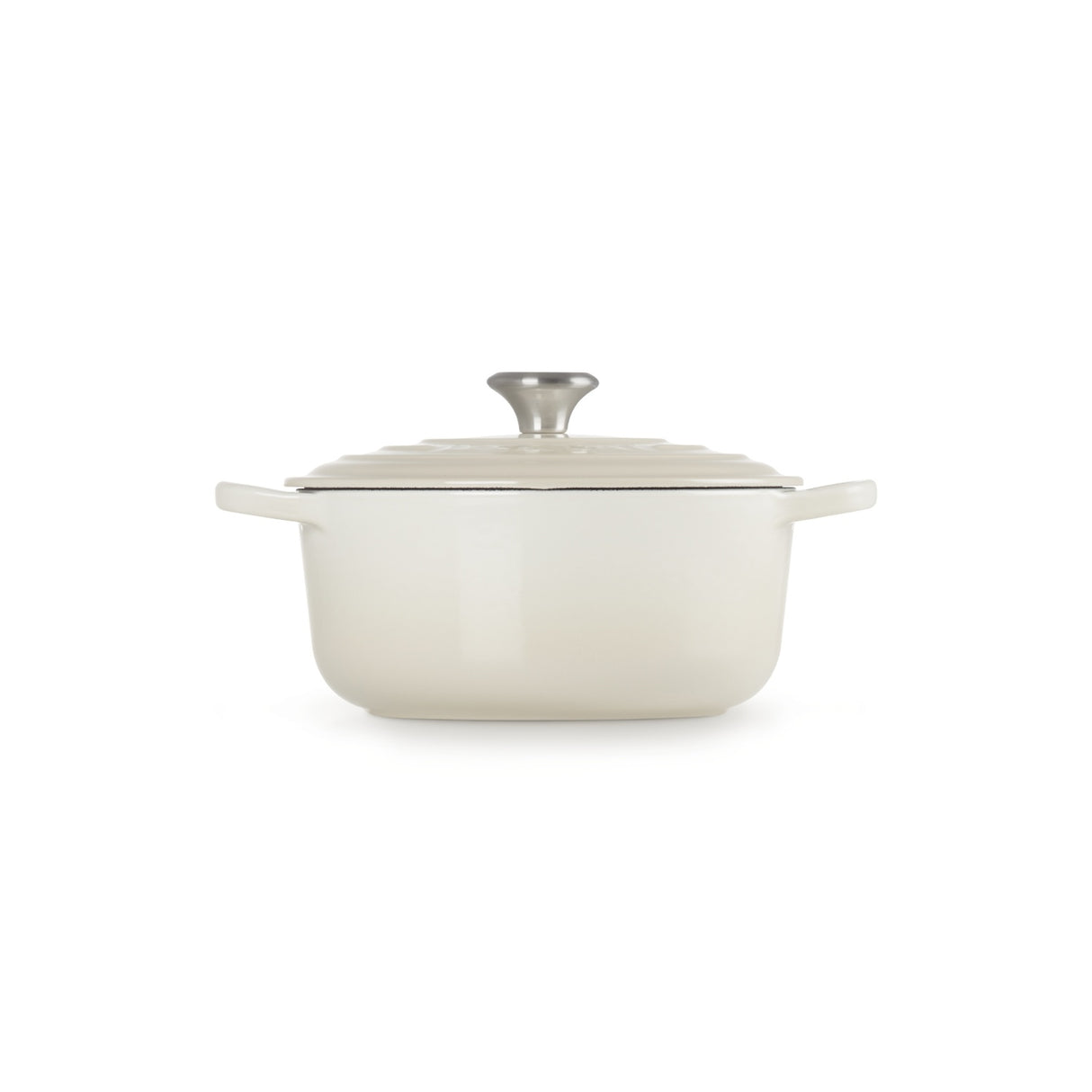 LE CREUSET Cocotte Rotonda Evolution 20cm Meringa Ghisa Vetrificata