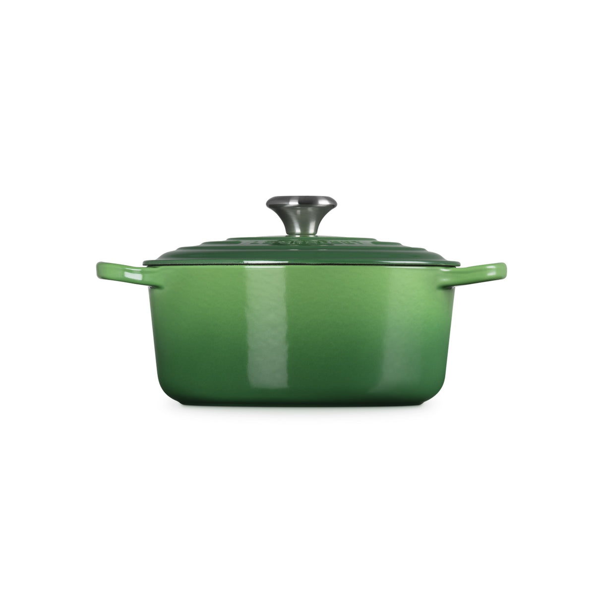 LE CREUSET Cocotte Rotonda Evolution 24cm Verde Bamboo Ghisa Vetrificata