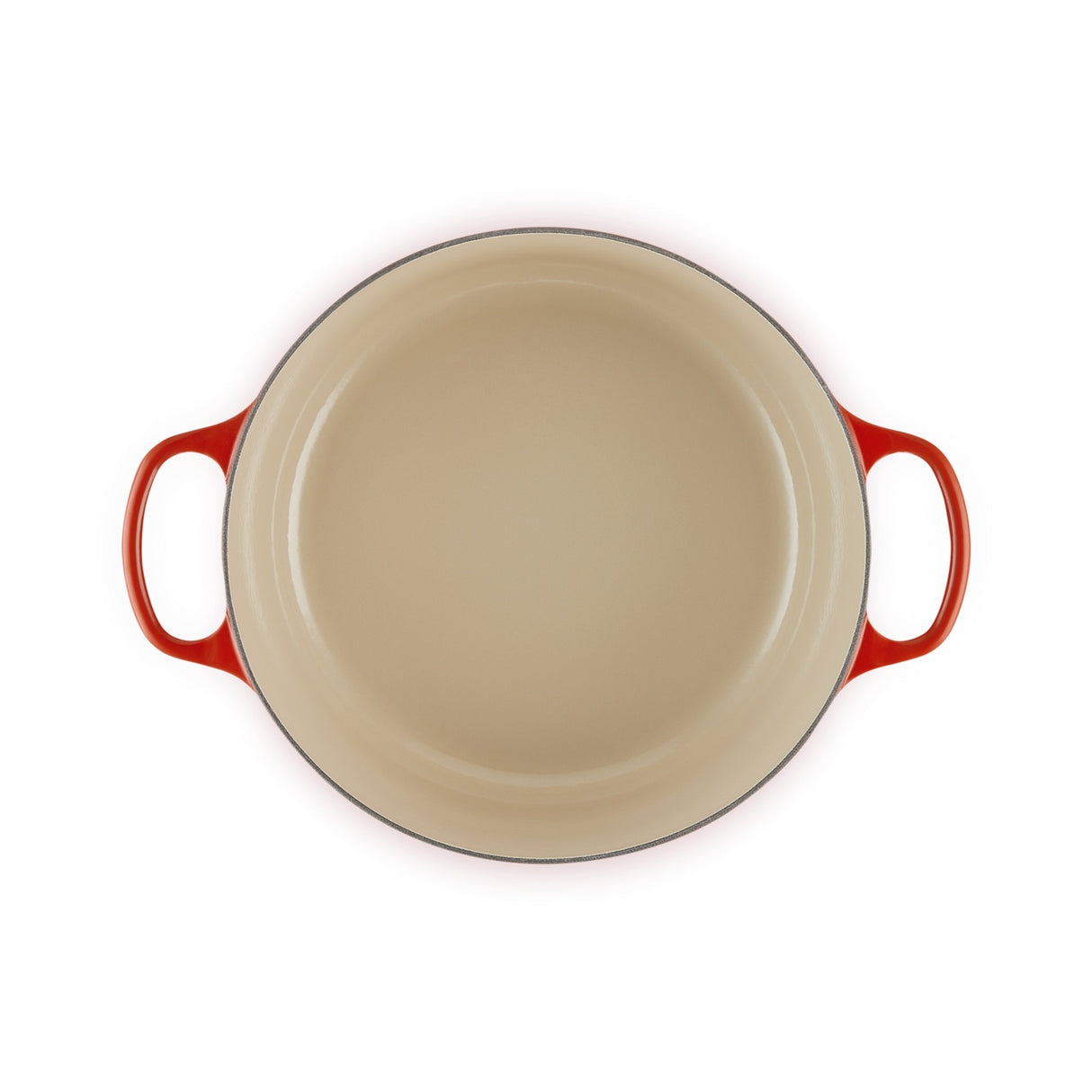 LE CREUSET Cocotte Rotonda Evolution 30cm Ciliegia Ghisa Vetrificata