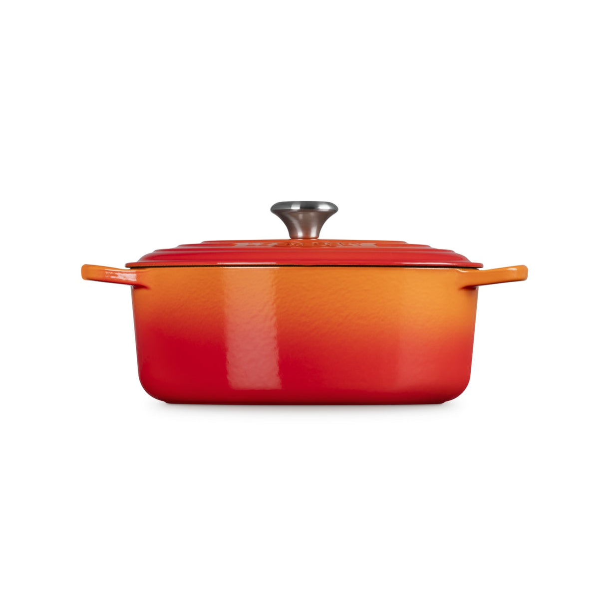 LE CREUSET Cocotte Ovale Evolution 29cm Arancio Ghisa Vetrificata