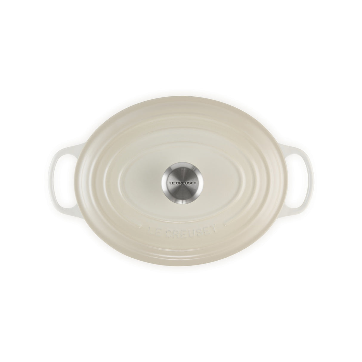 LE CREUSET Cocotte Ovale Evolution 29cm Meringa Ghisa Vetrificata