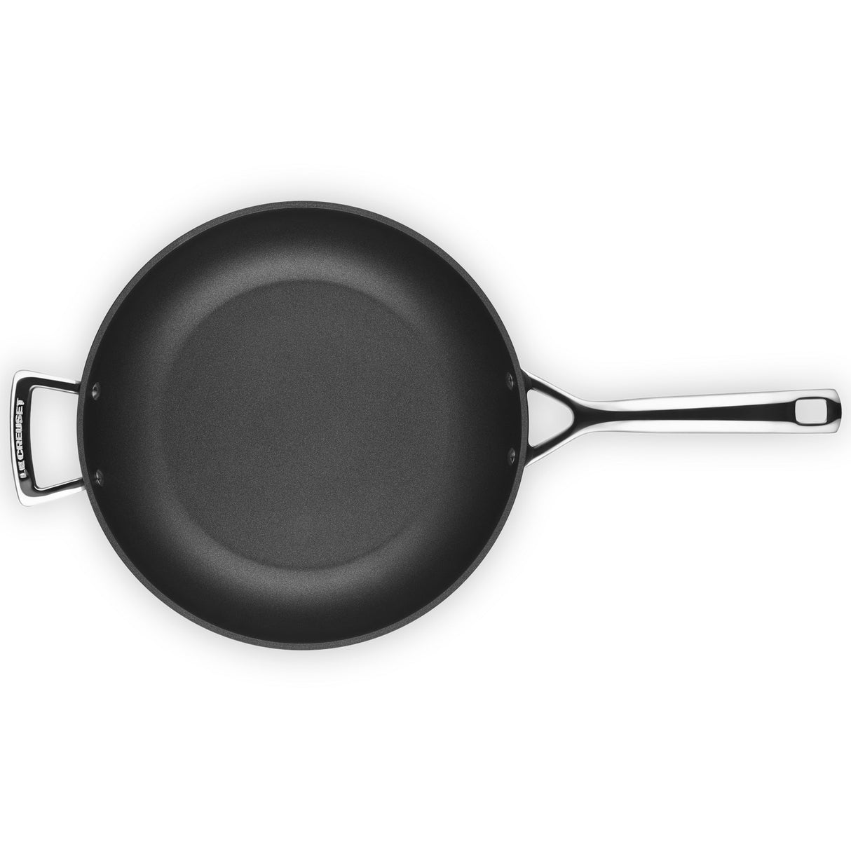 LE CREUSET Padella Antiaderente Alta Manico Lungo 30cm Alluminio