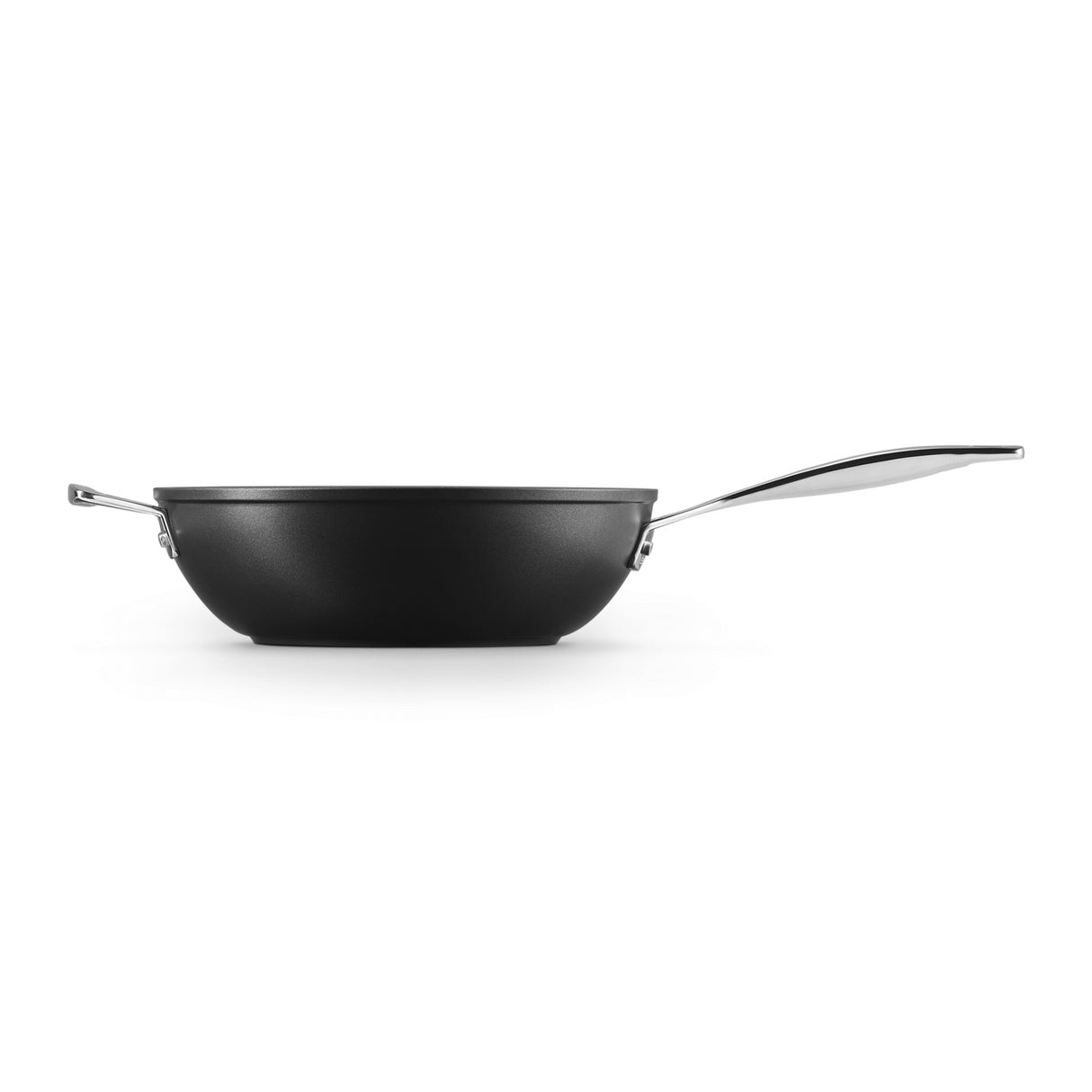 LE CREUSET Non-Stick Wok Pan with Long Handle 26cm Aluminium