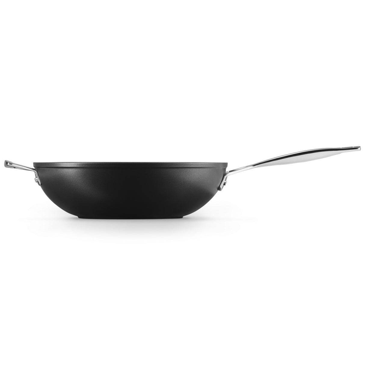 LE CREUSET Non-Stick Wok Pan with Long Handle 30cm Aluminium