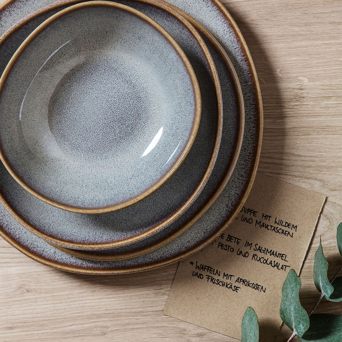 VILLEROY & BOCH Lave Beige Piatto Piano 28cm Terracotta