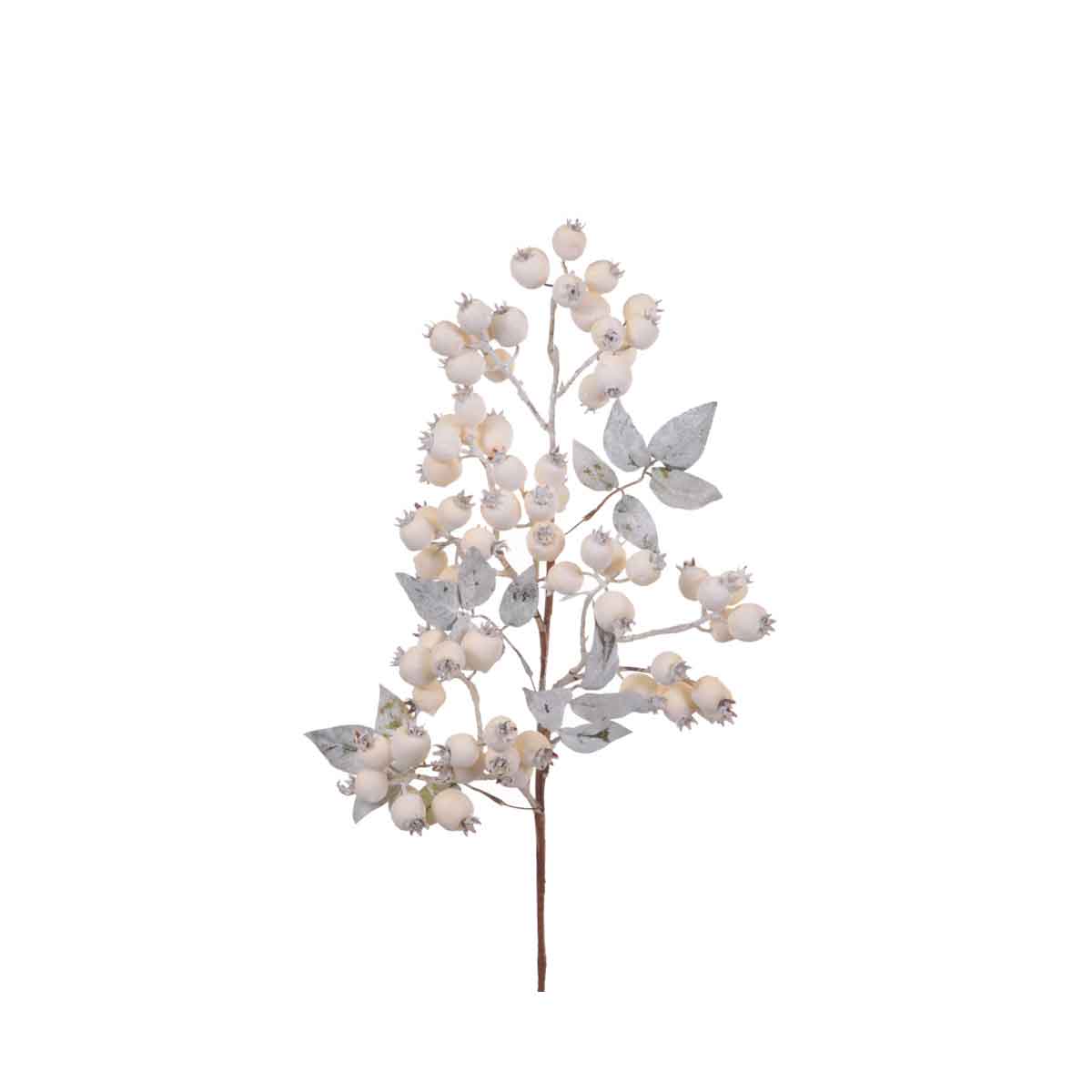 BIANCHI DINO Wild Rose Flower Christmas Decoration 80cm Christmas
