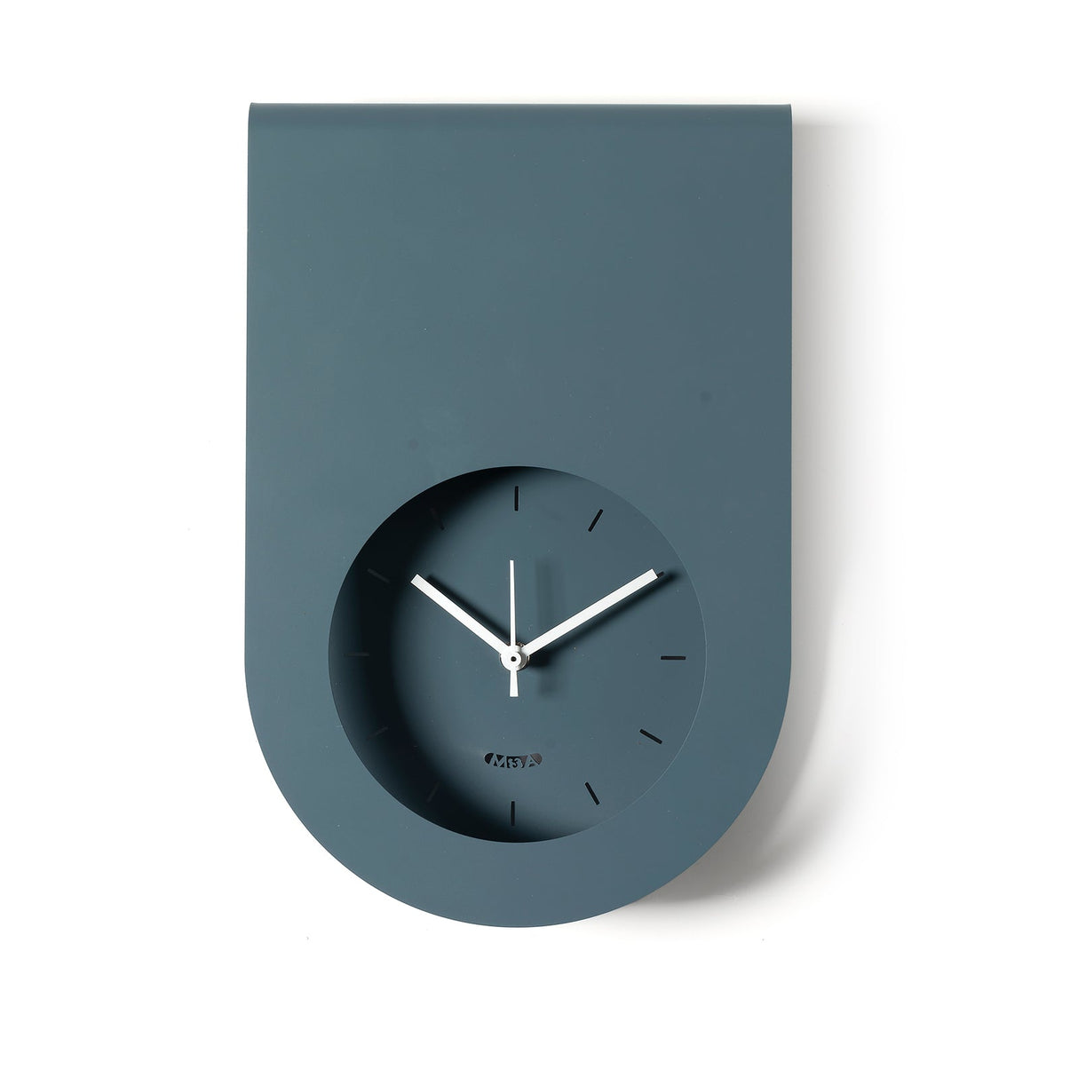 ARTI & MESTIERI Orologio di Design Minimal Lembo Petrolio 32x21cm