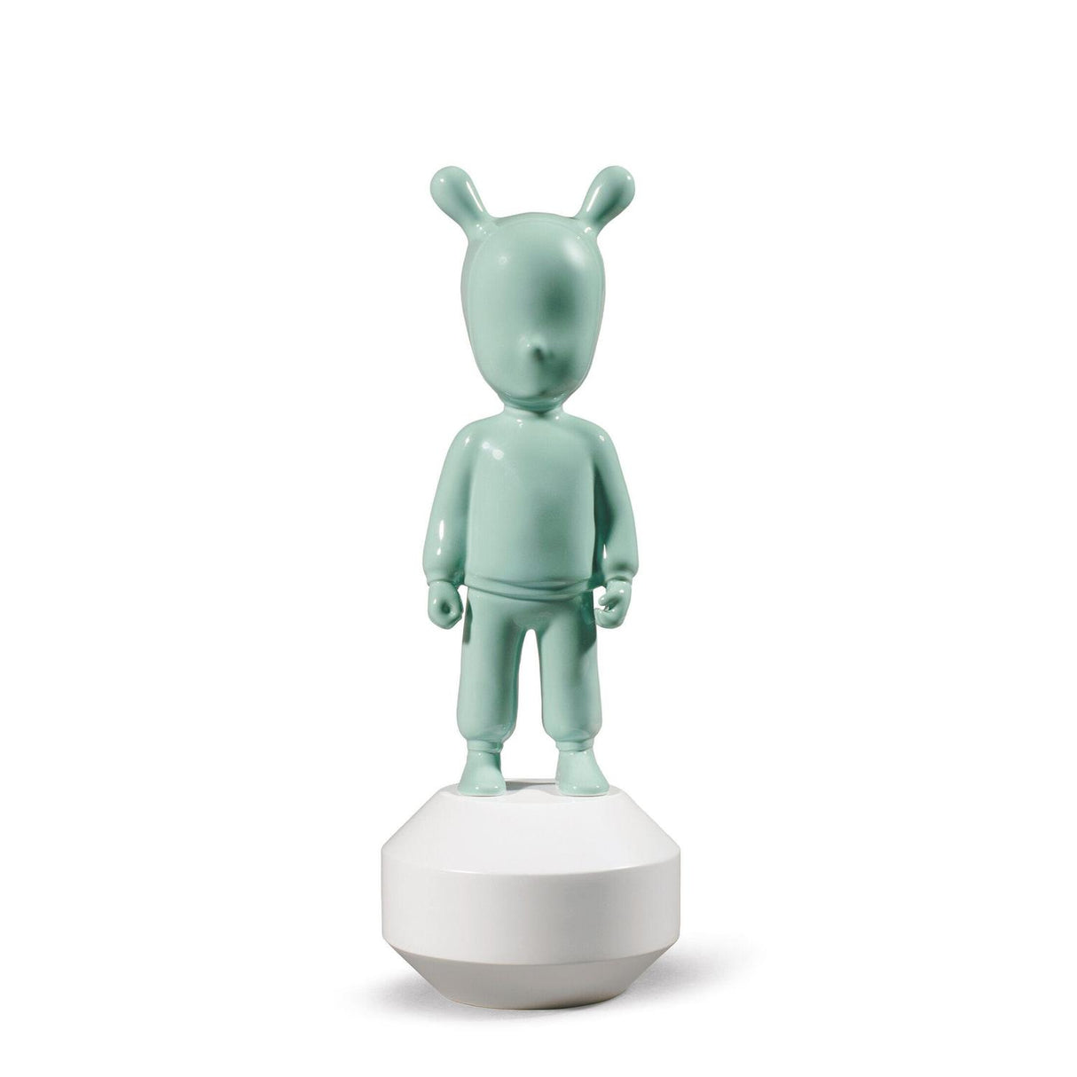 LLADRO' Figurina The Green Guest Modello Piccolo 30x11cm Porcellana