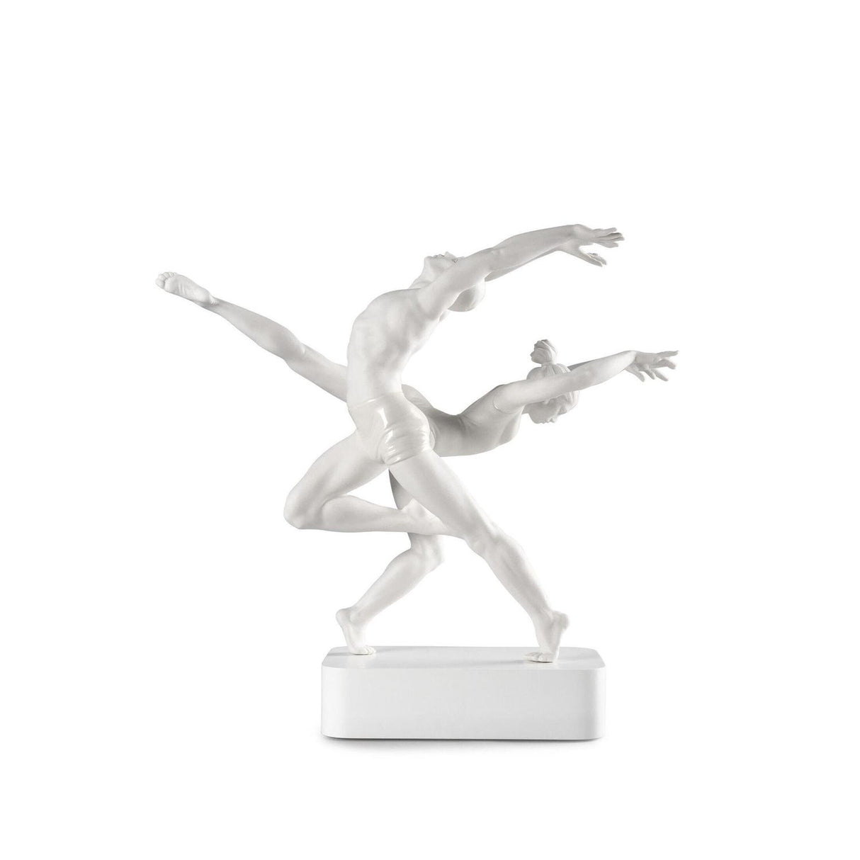 LLADRO' Figurina Ballerini L'Arte Del Movimento 45x49cm Porcellana
