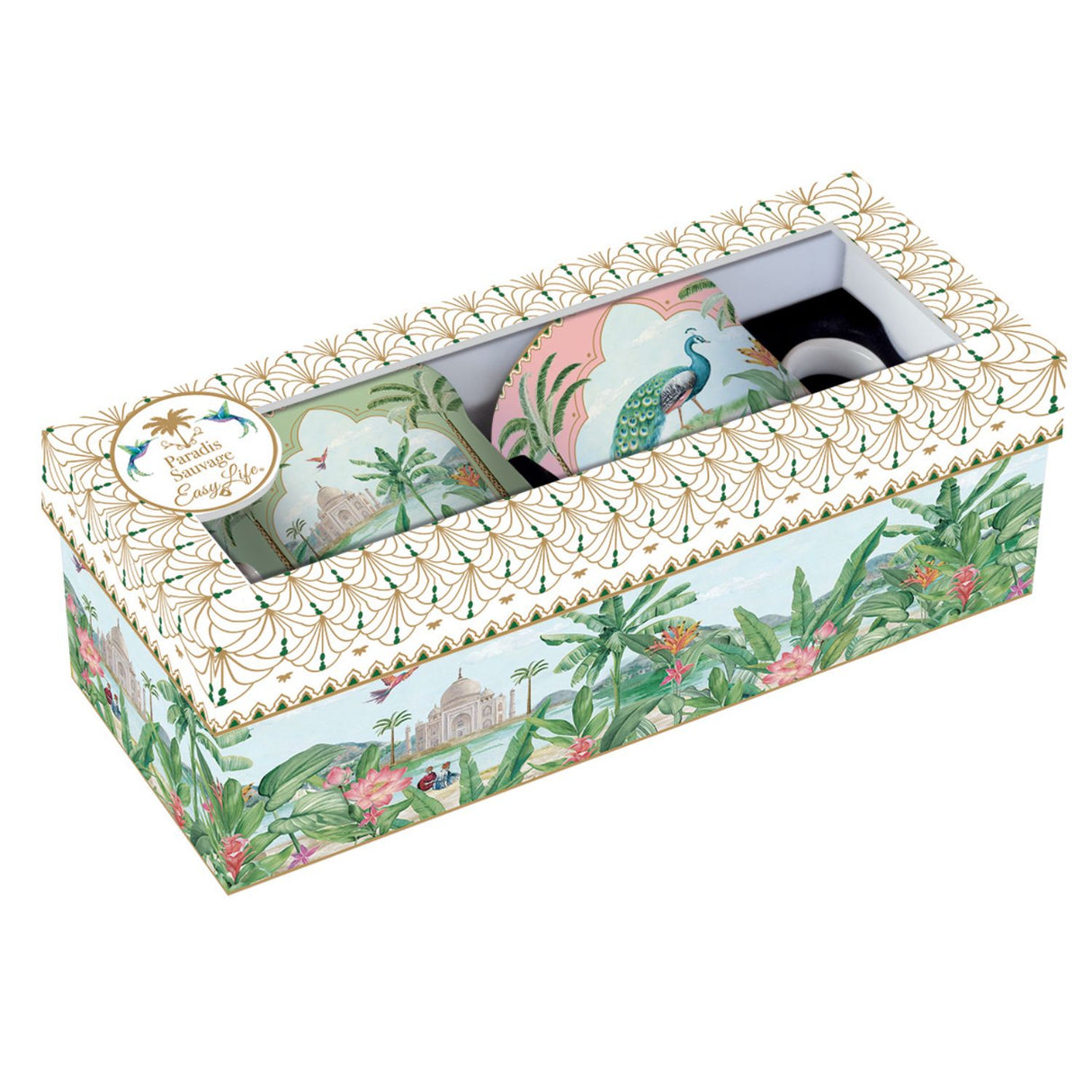 EASY LIFE Paradise Sauvage Set 2 Pieces Mugs 300ml Porcelain