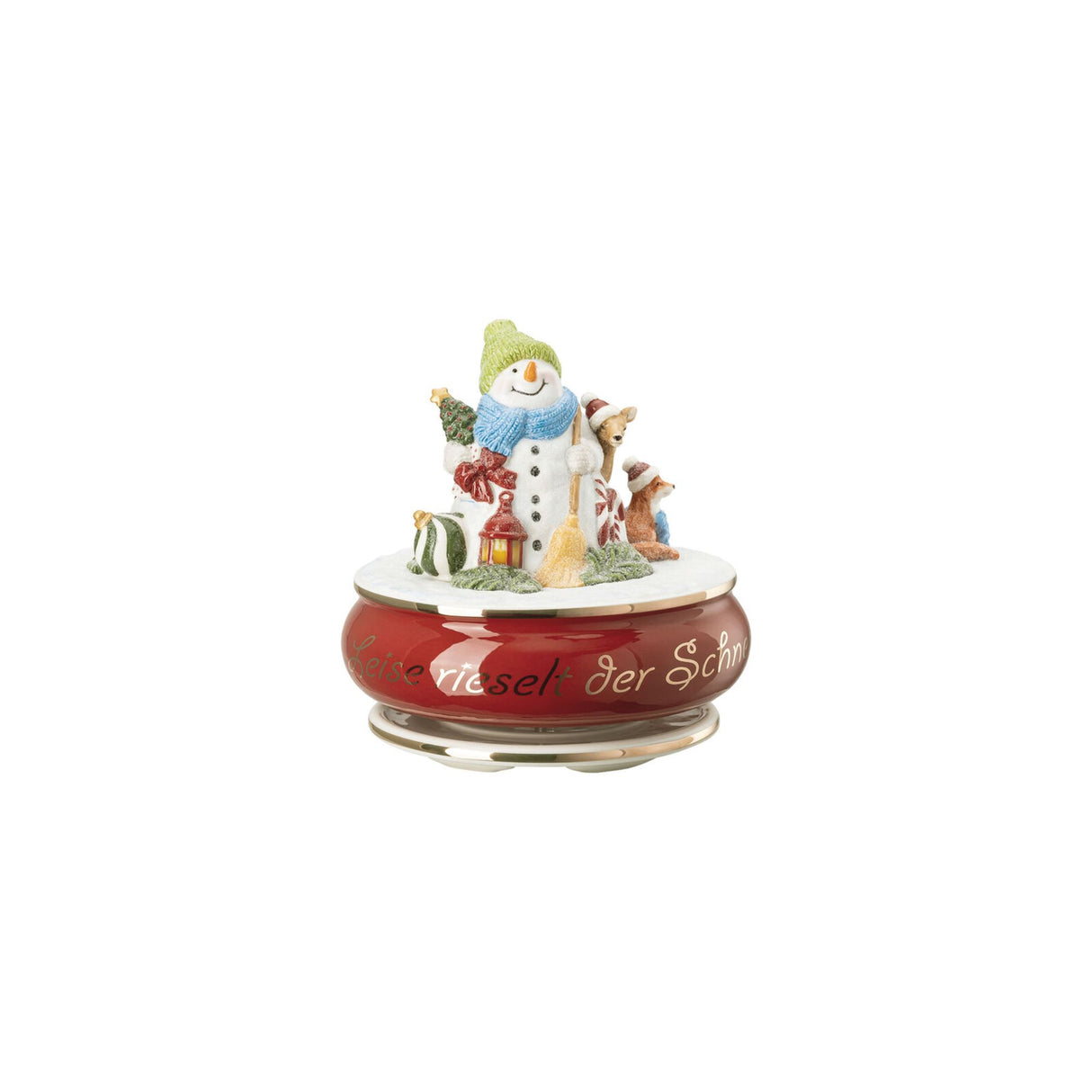 HUTSCHENREUTHER - Music box 14 cm Sammelserie Porcelain Christmas decoration