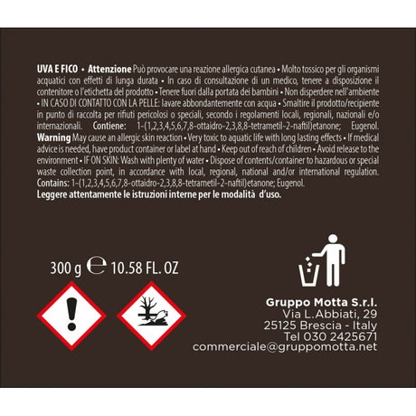 MUHA' Candela Profumata 270gr Oro Uva e Fico