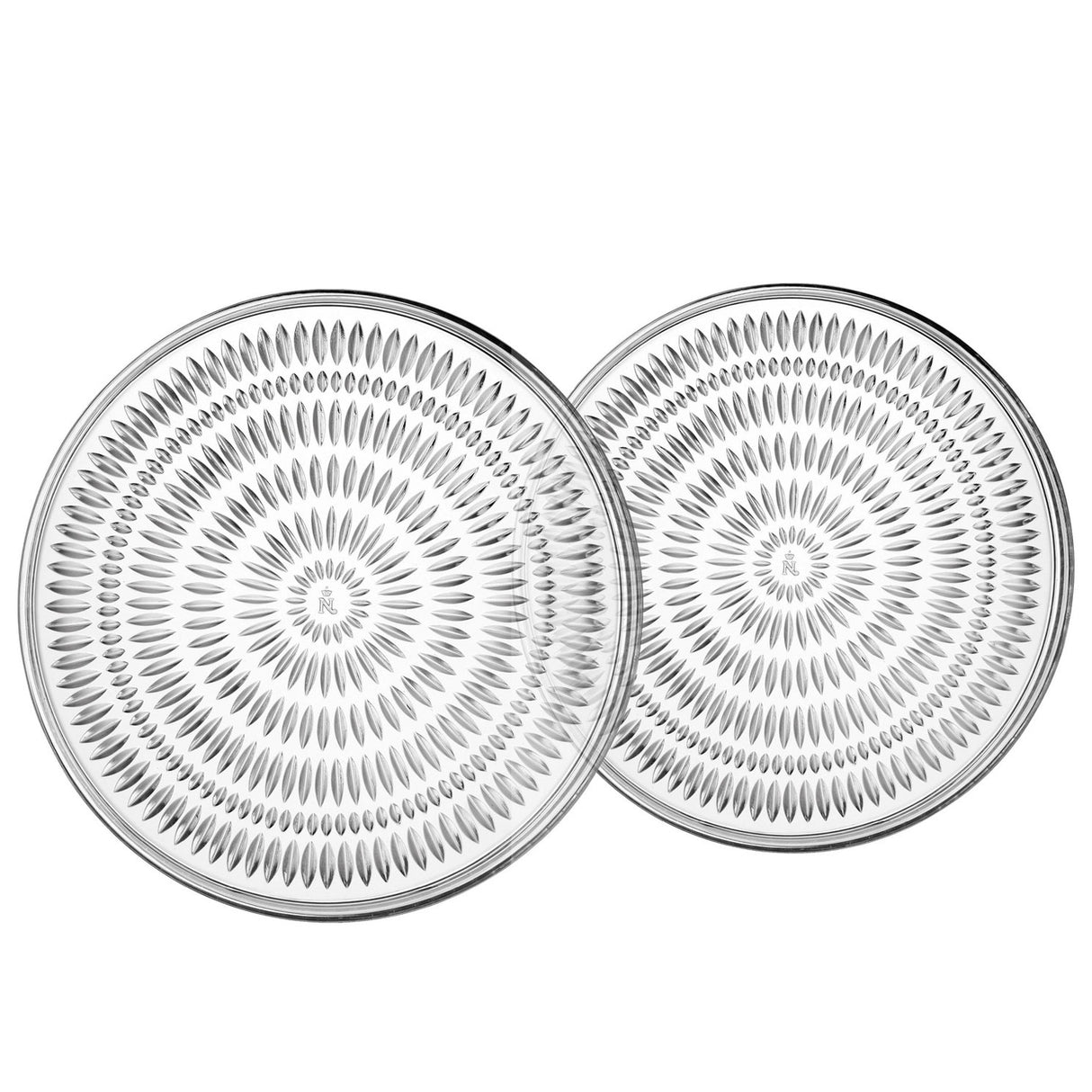 NACHTMANN Ethno Piatto Dolce Dessert Set 2 Pezzi 22cm Cristallo