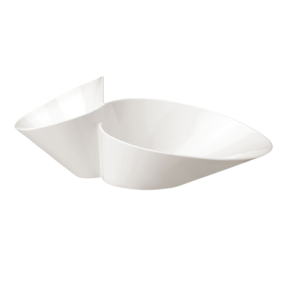 VILLEROY & BOCH NewWave Double Eye-Catcher Bowl 49x27cm Porcelain