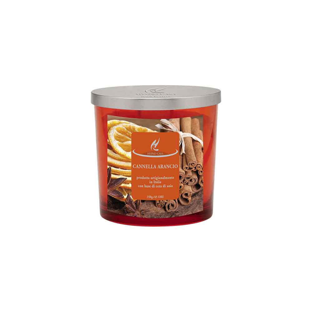 HYPNO CASA CHIC Scented Candle 350g Cinnamon and Orange