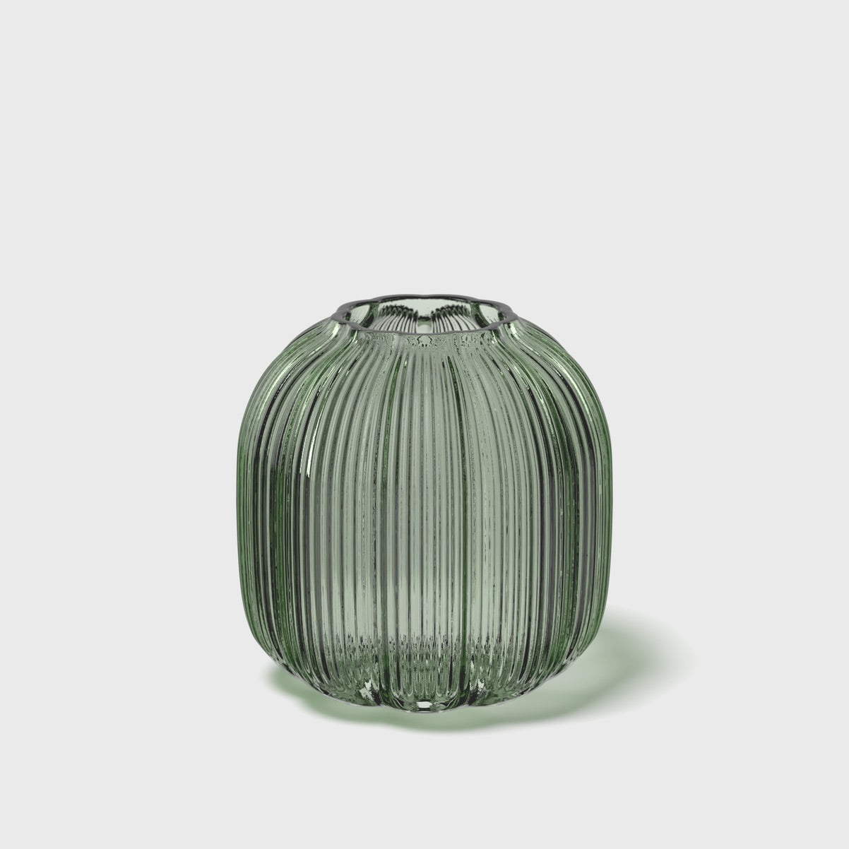 Vaso Fleur Villeroy & Boch in vetro soffiato verde 11 cm