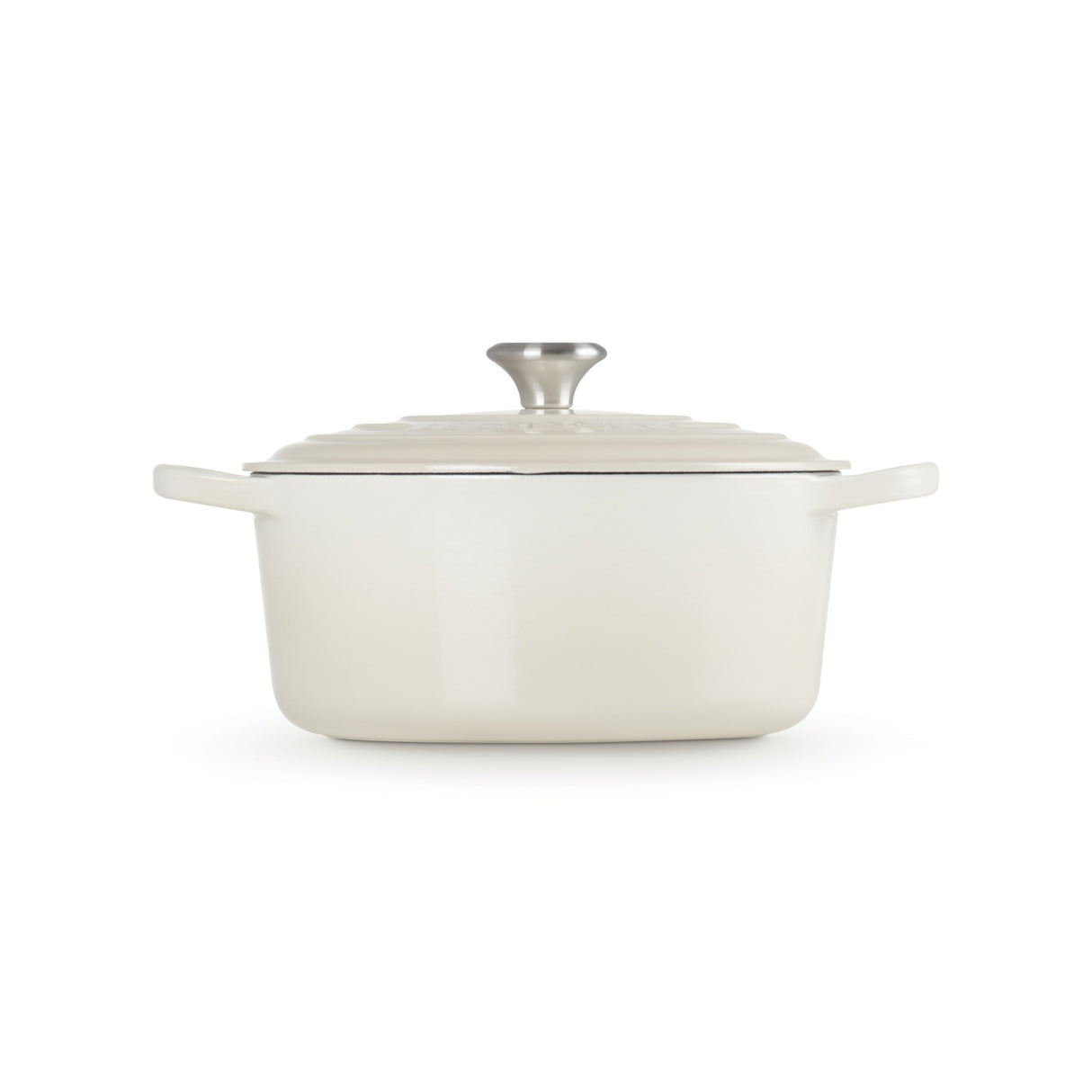 LE CREUSET Cocotte Rotonda Evolution 26cm Meringa Ghisa Vetrificata