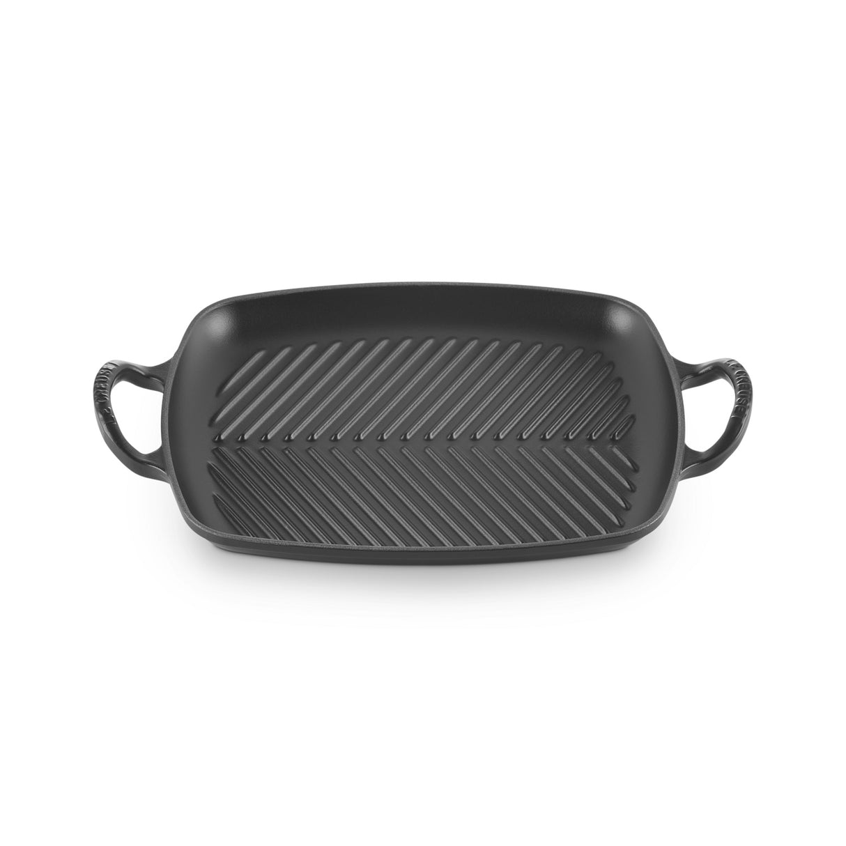 LE CREUSET Grill Griglia Rettangolare Evolution 30x27cm Ghisa Vetrificata Nero