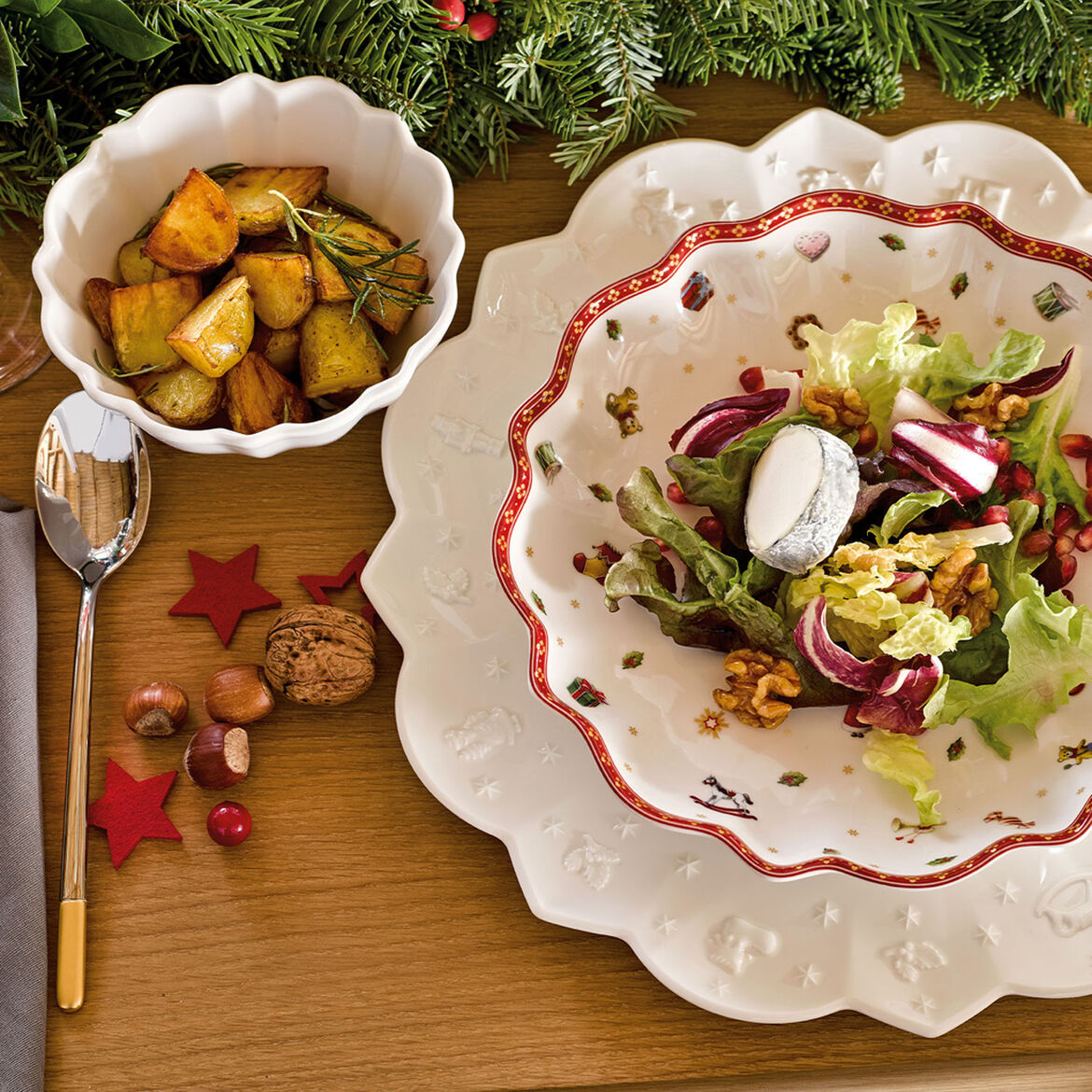 VILLEROY & BOCH Toys Delight Royal Classic Scodella Ciotola 15cm Porcellana Tavola di Natale