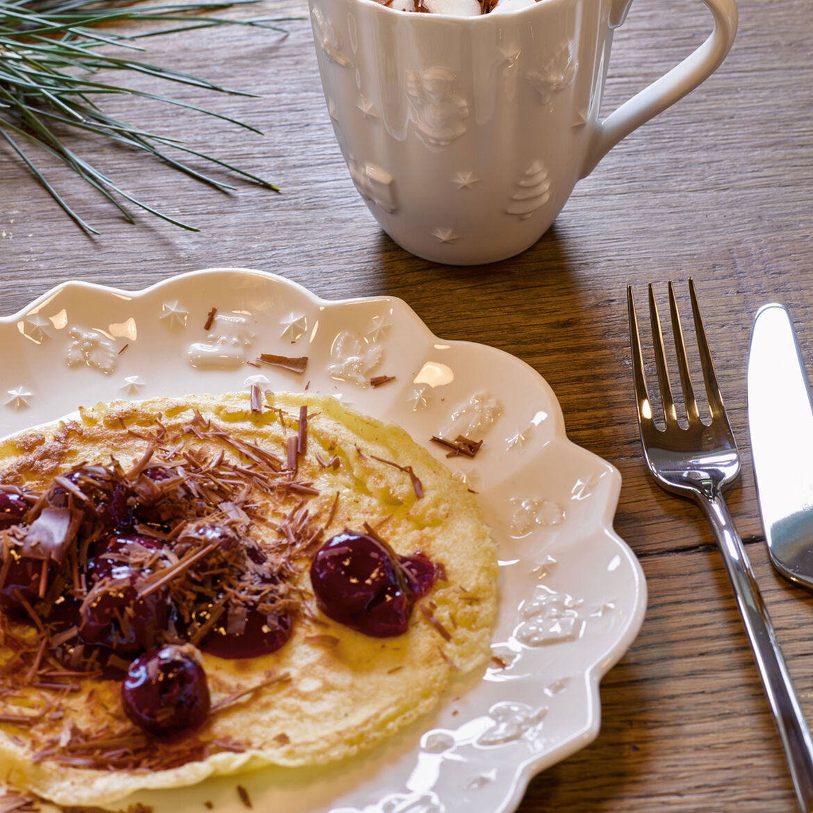 VILLEROY & BOCH Toy's Delight Royal Classic Piatto Colazione Frutta 23cm Set 6 Pezzi Tavola Natalizia